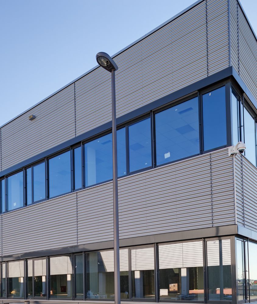 fachada de vidro em São José dos Pinhais